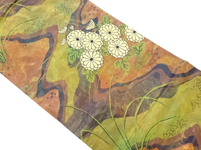 JAPANESE NAGOYA OBI / WOVEN STREAM